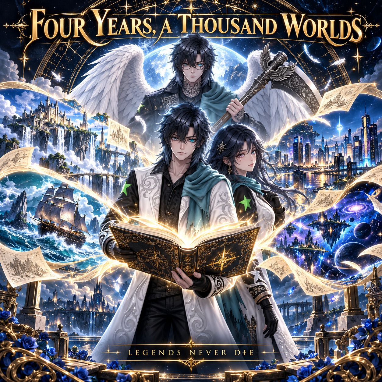 Four Years, a Thousand Worlds artwork