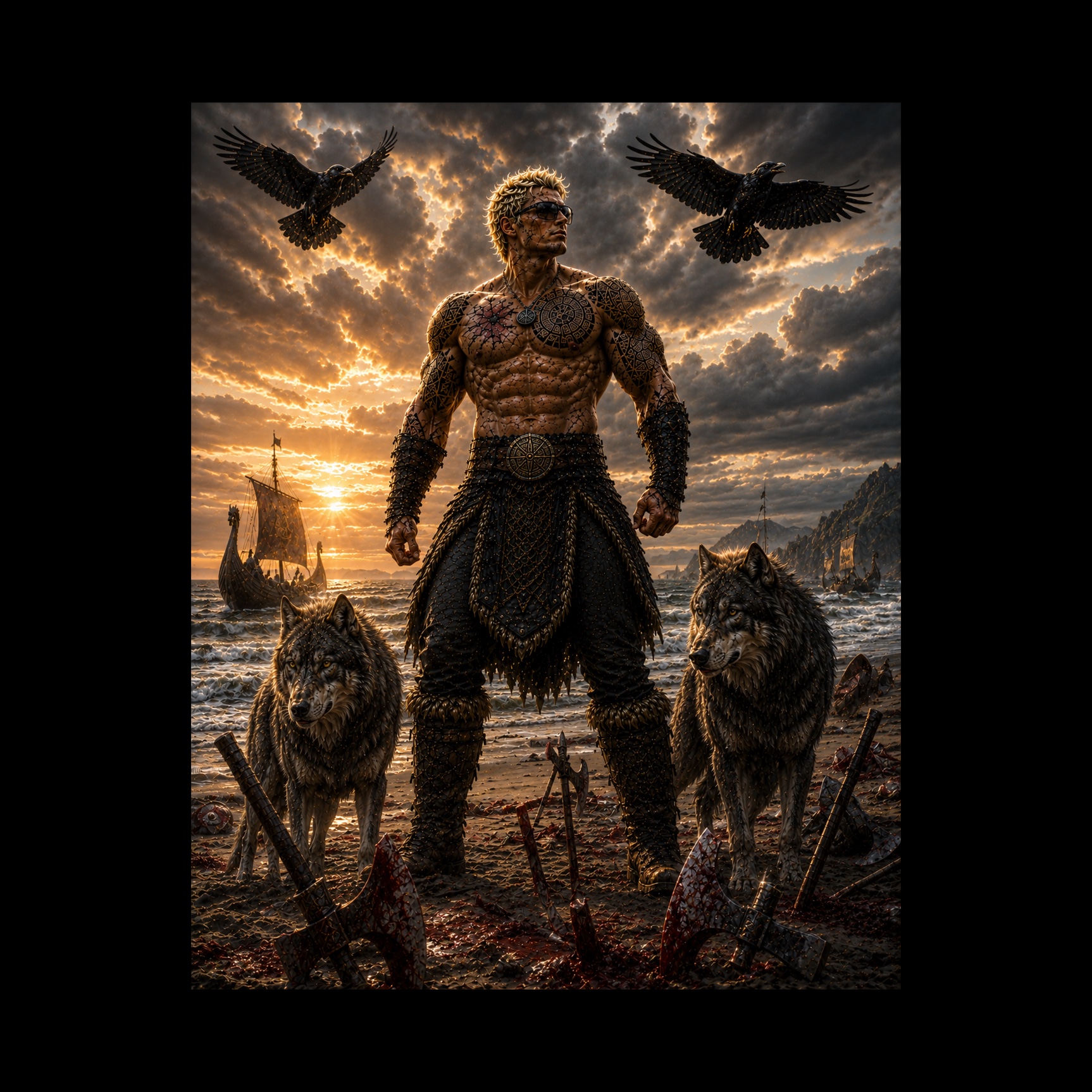 Axe on the Shore artwork