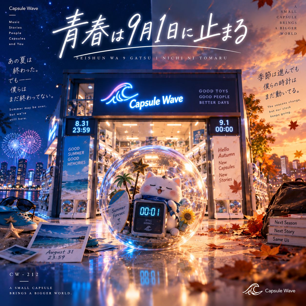 青春は9月1日に止まる artwork