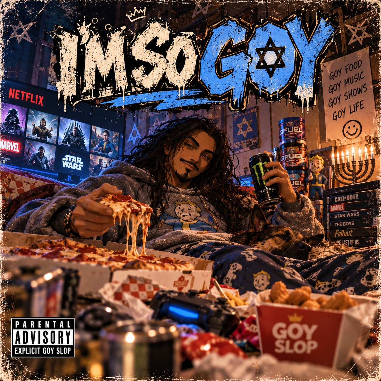 I'm So Goy (mauimike parody) artwork