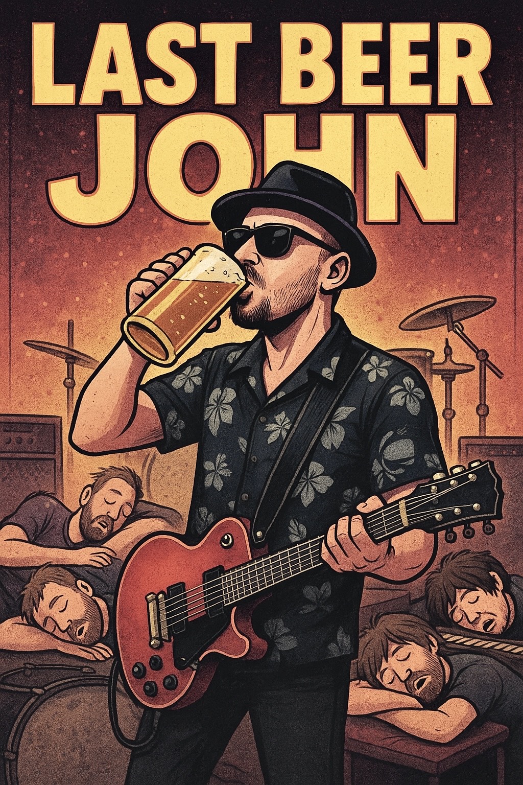 "Last beer John" - a true story artwork