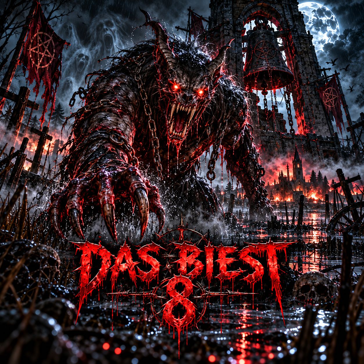DAS BIEST 8 – DIE ZWEITE GLOCKE artwork