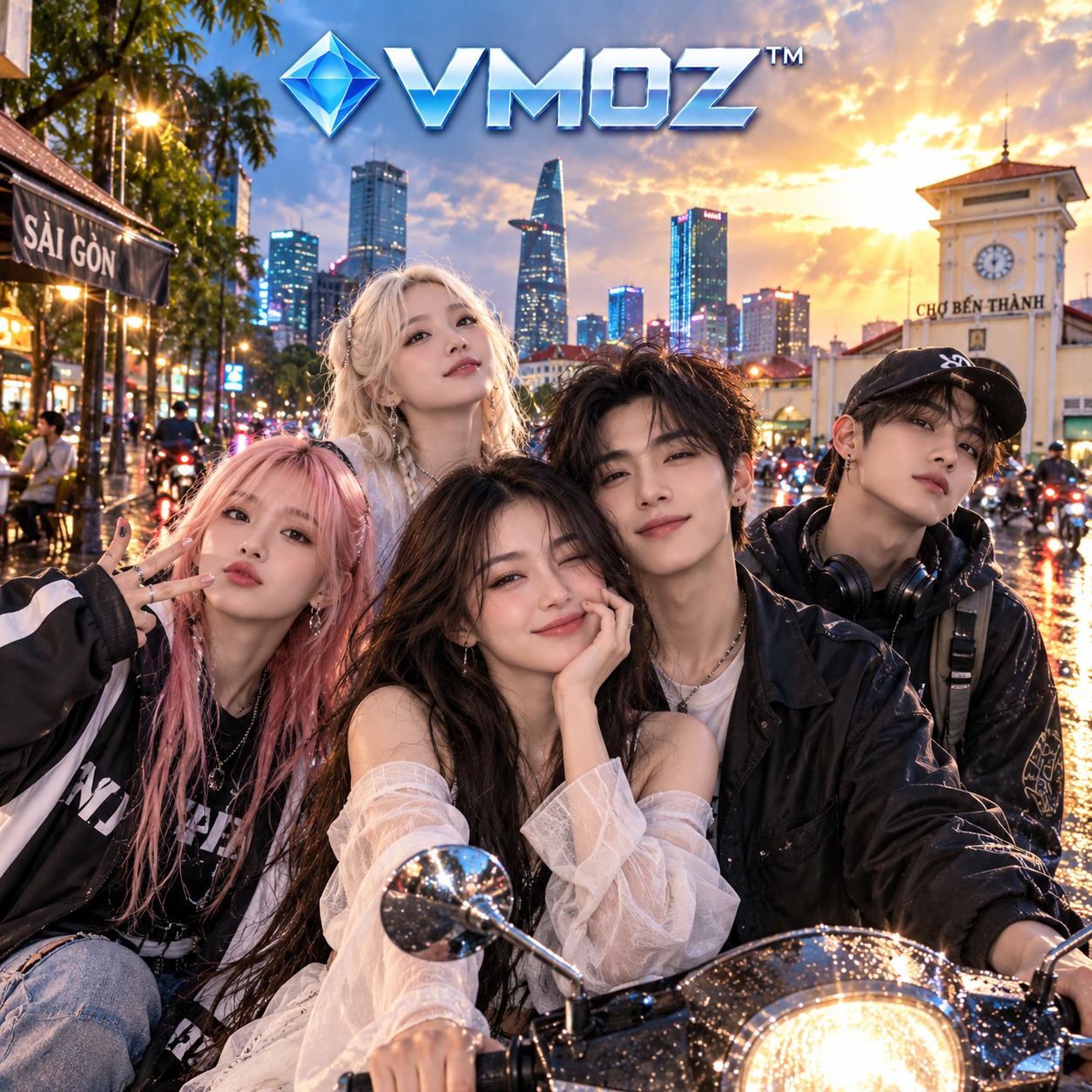T2216 – SÀI GÒN NẮNG MƯA  – 💠VMOZ™ artwork