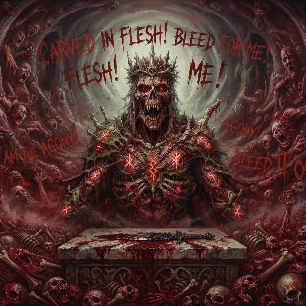 Carved in Flesh artwork