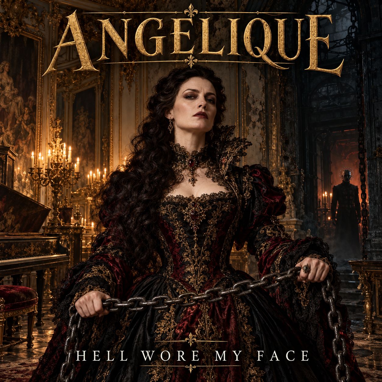 ANGELIQUE — HELL WORE MY FACE artwork