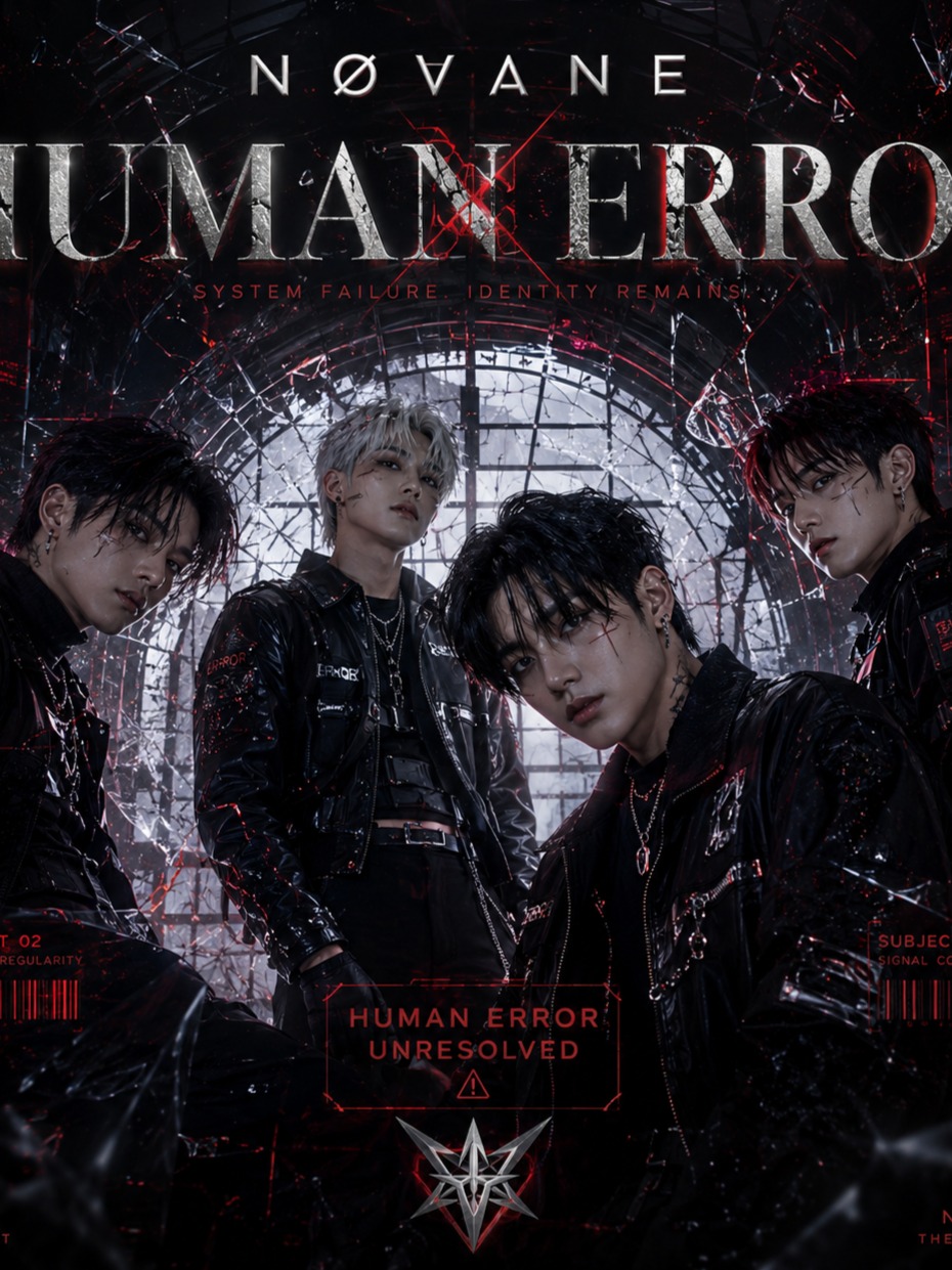 NØVANE - HUMAN ERROR artwork