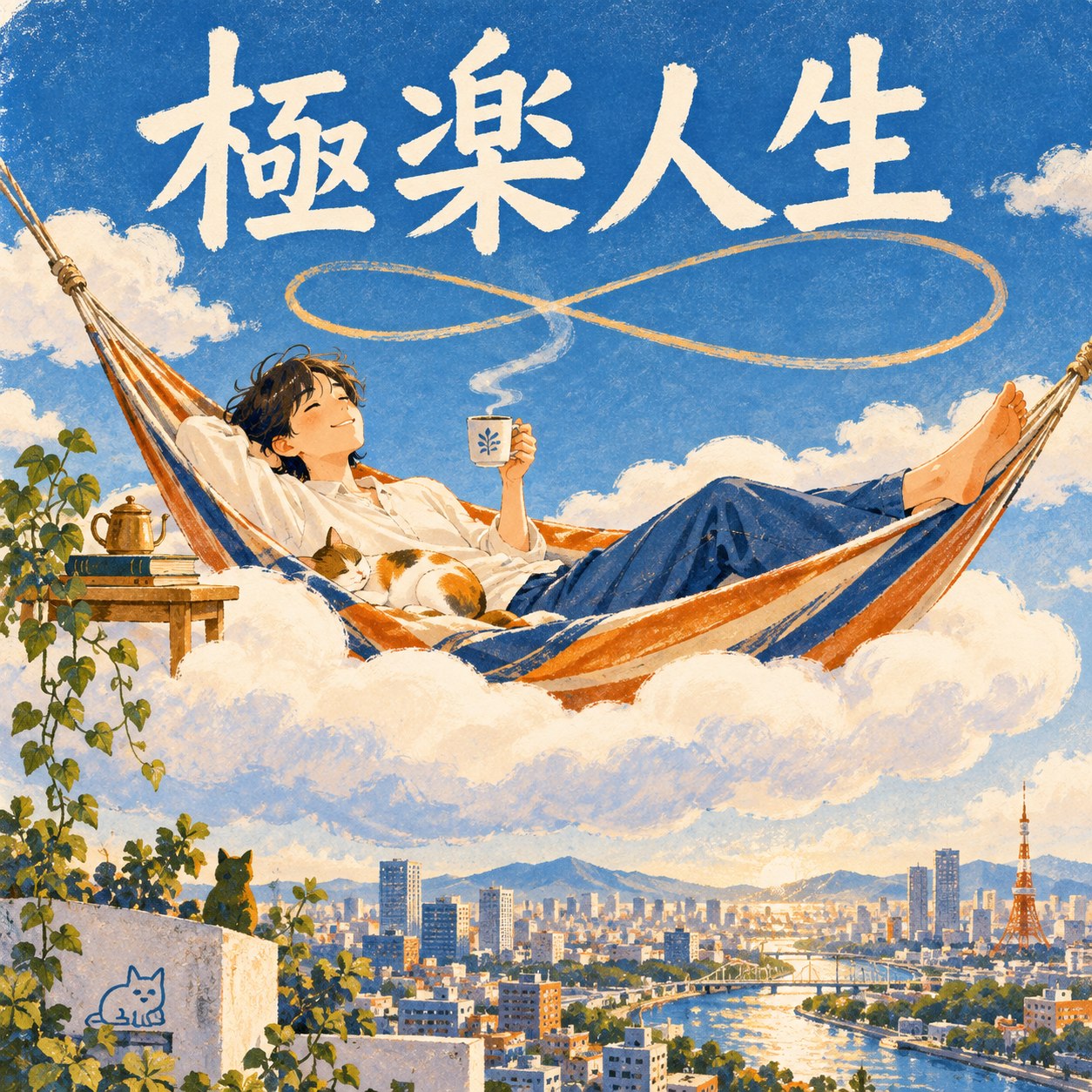 10 極楽人生 (Cover) artwork