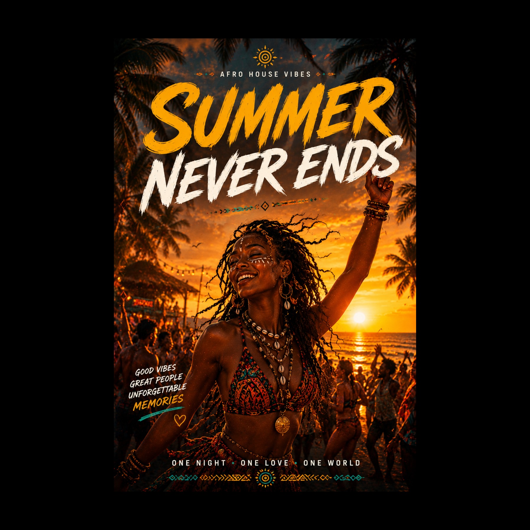 SUMMER NEVER ENDS artwork