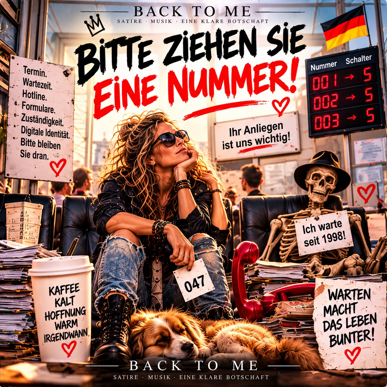 Bitte ziehen Sie eine Nummer artwork
