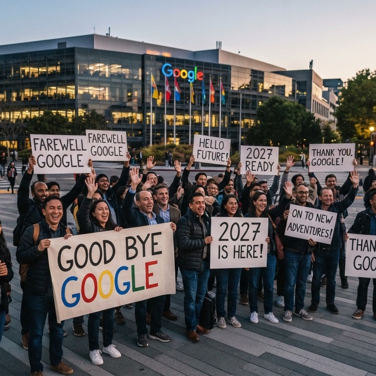 EVERY ONE SAY GOOD BYE TO GOOGLE 2027 is Almost Coming artwork