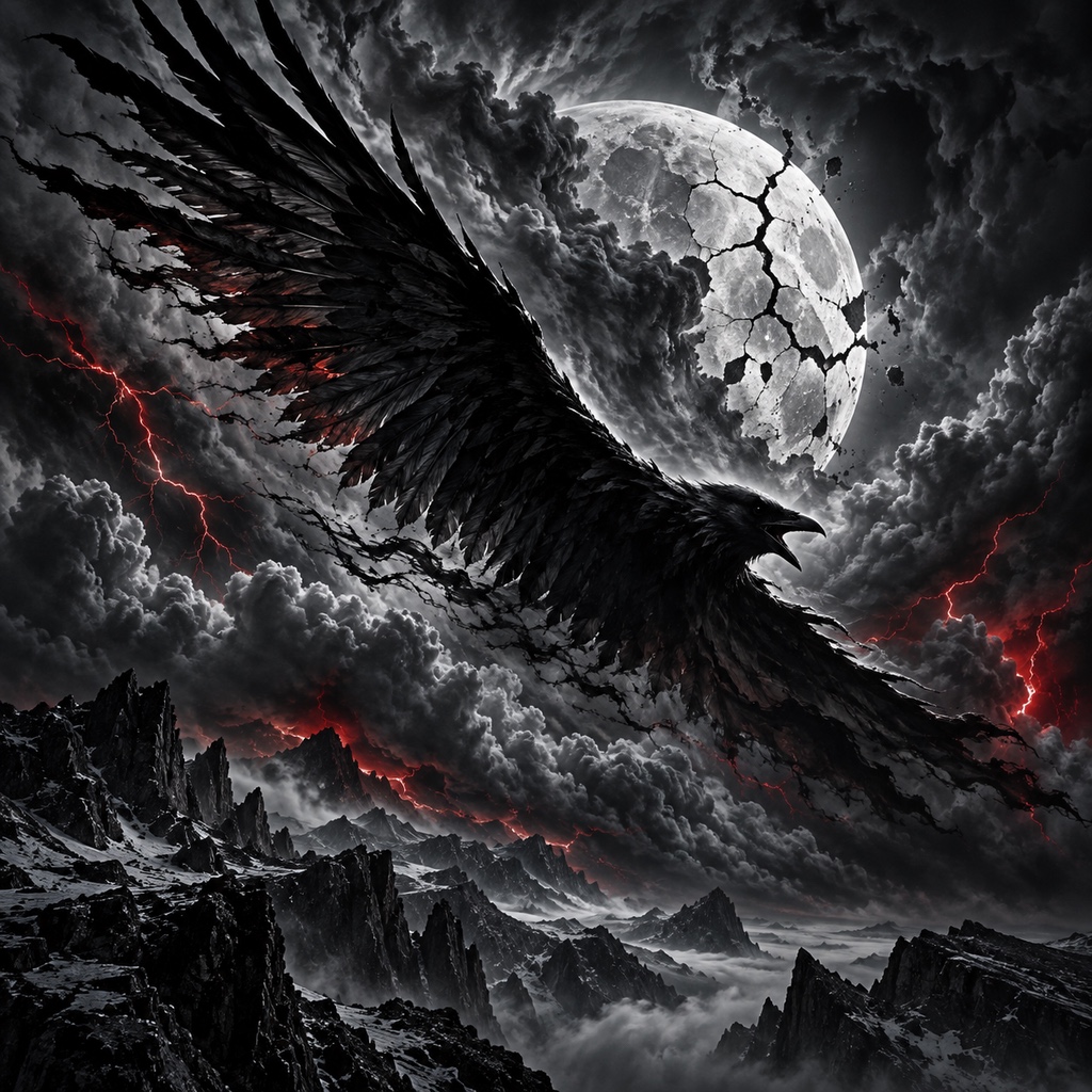 Howling sky artwork