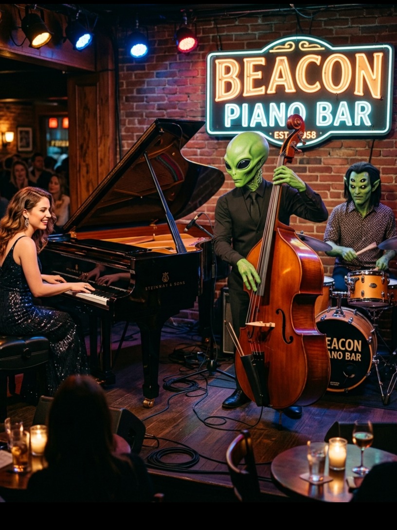 🍹Waiting for happiness by Beaconsound99 👽 piano trio artwork