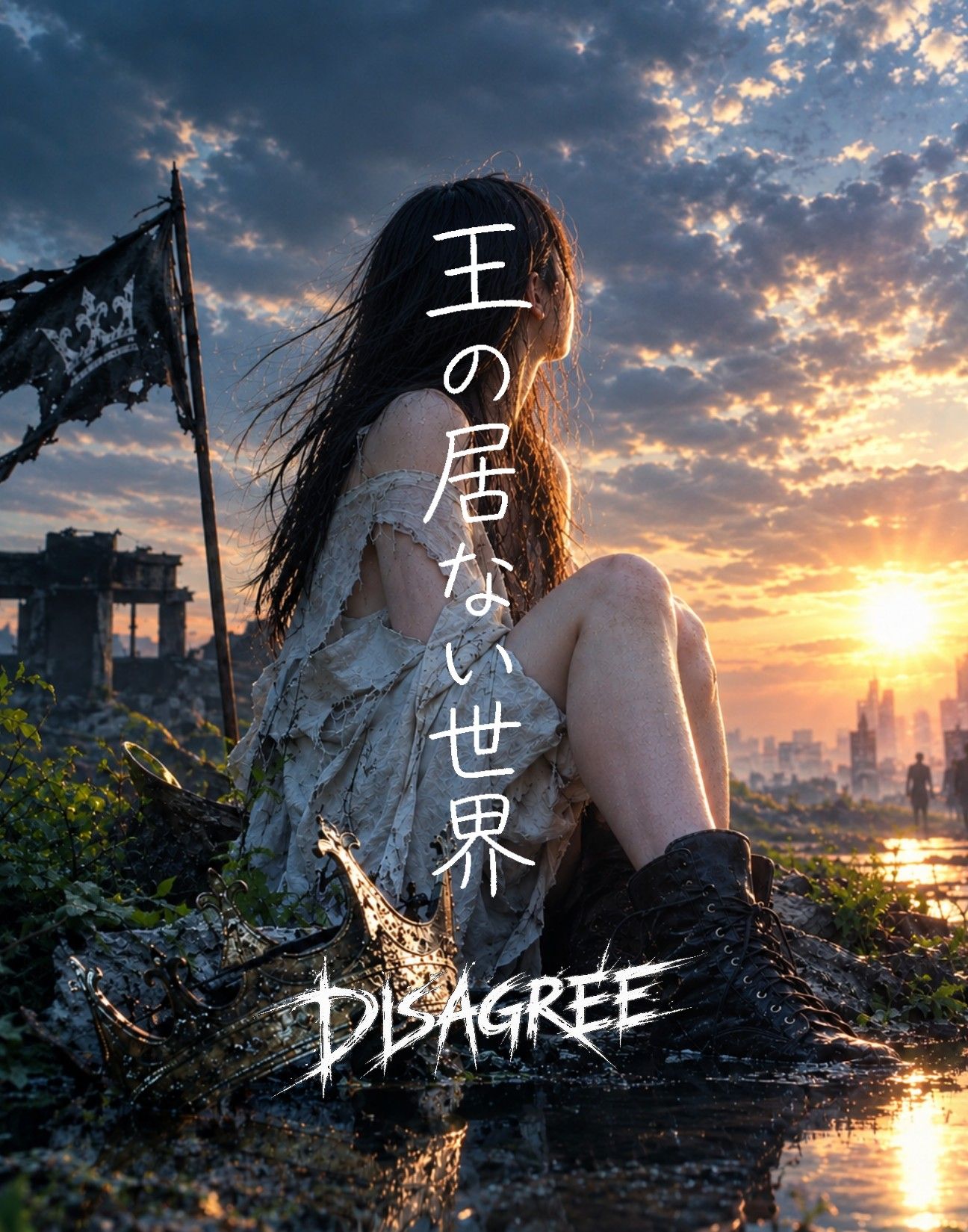 王の居ない世界 (瑠璃) artwork