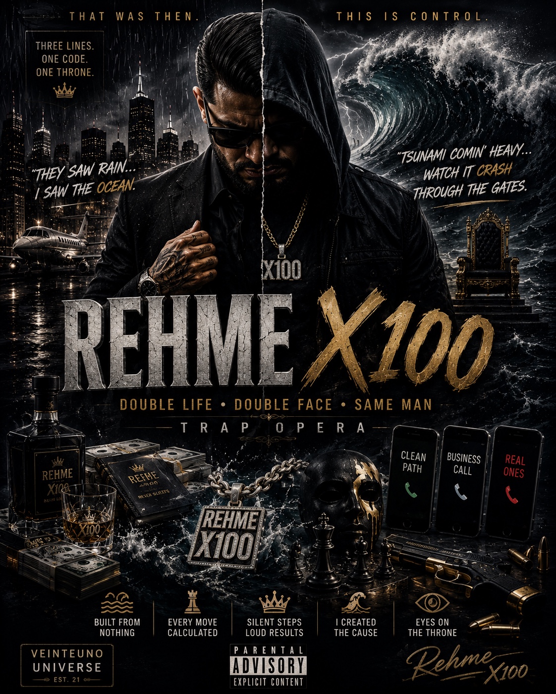 Rehme Tsunami X100 artwork