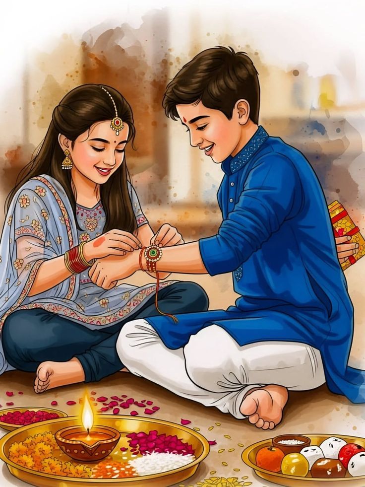 पौर्णिमा राखी ची artwork