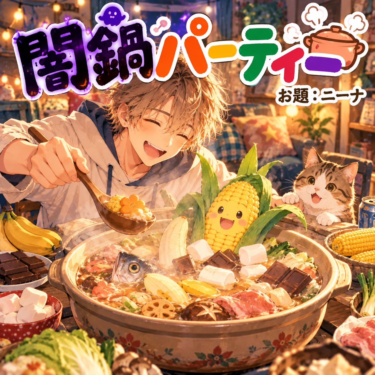 闇鍋パーティー｜お題：ニーナ artwork