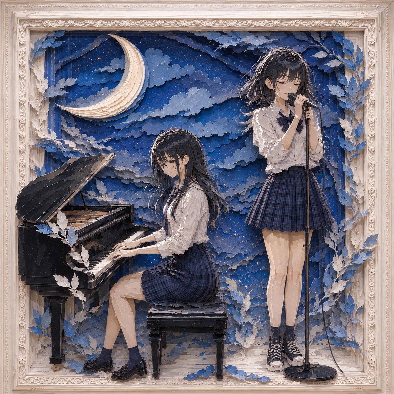 「私」/ Blue Riot artwork