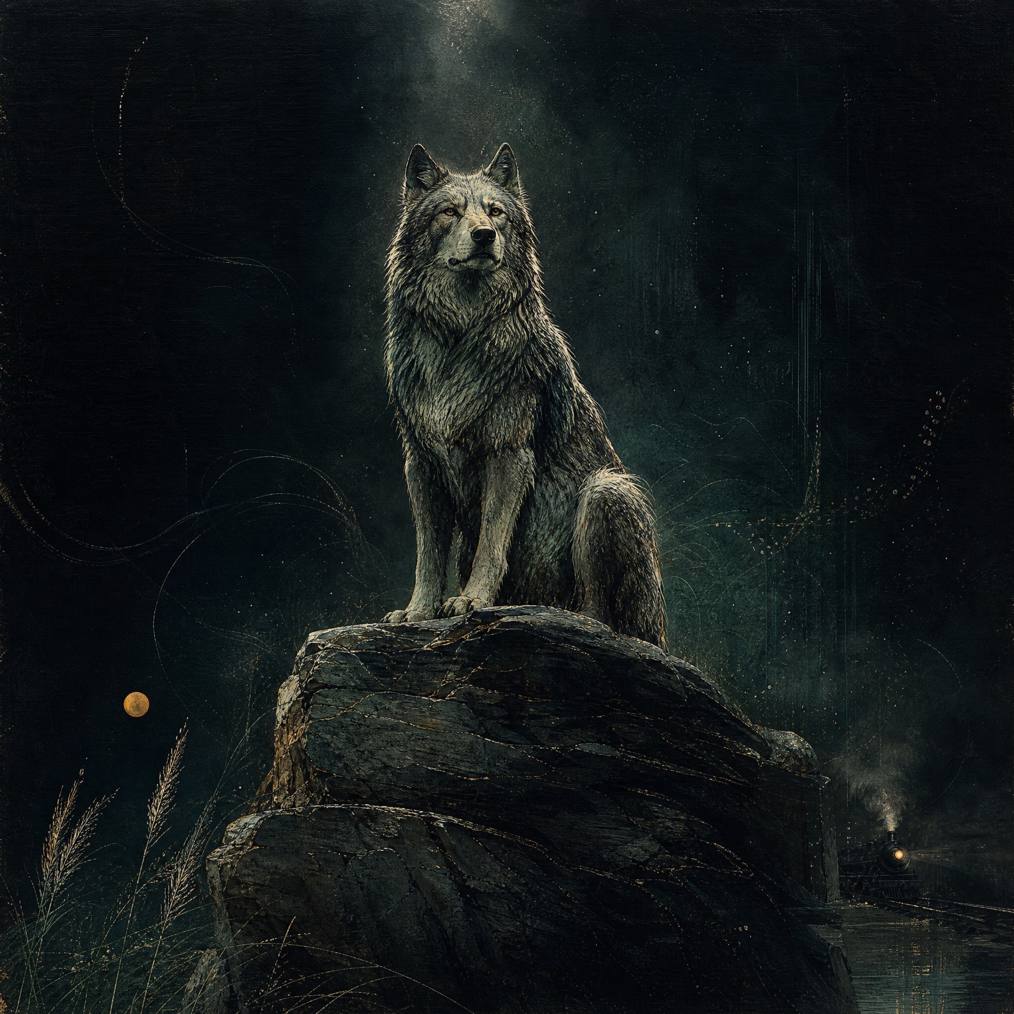 Седой вожак artwork