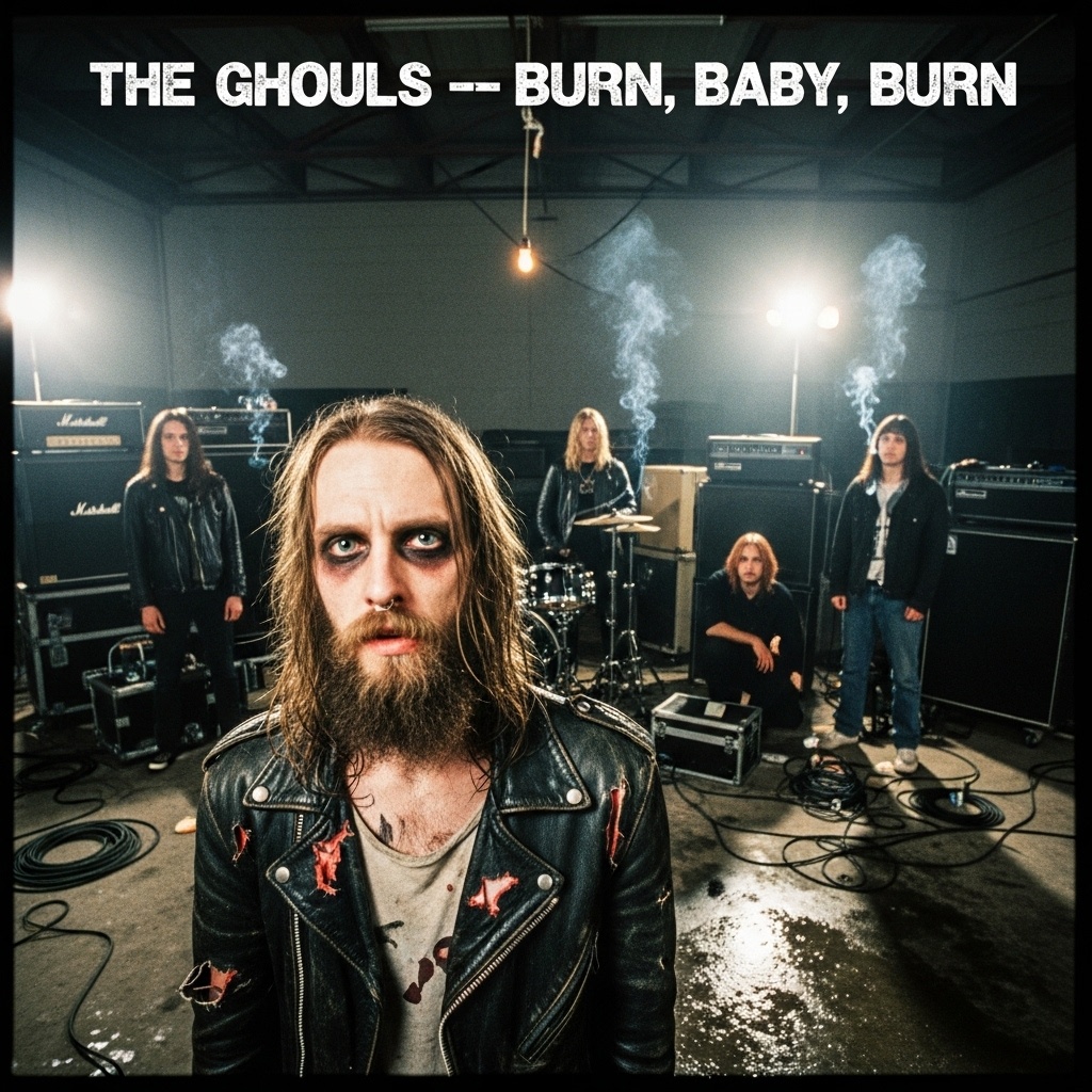 Image for The Ghouls - (1996) Burn, Baby, Burn