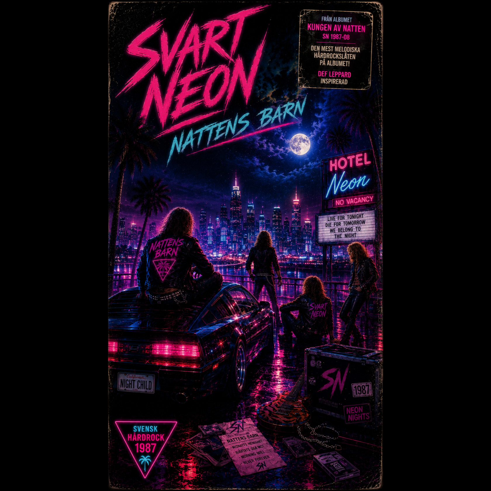 Svart Neon - Nattens barn artwork