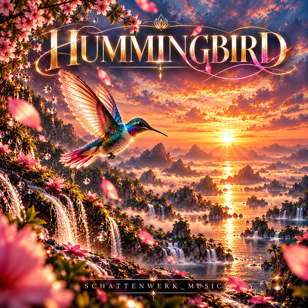 Hummingbird artwork