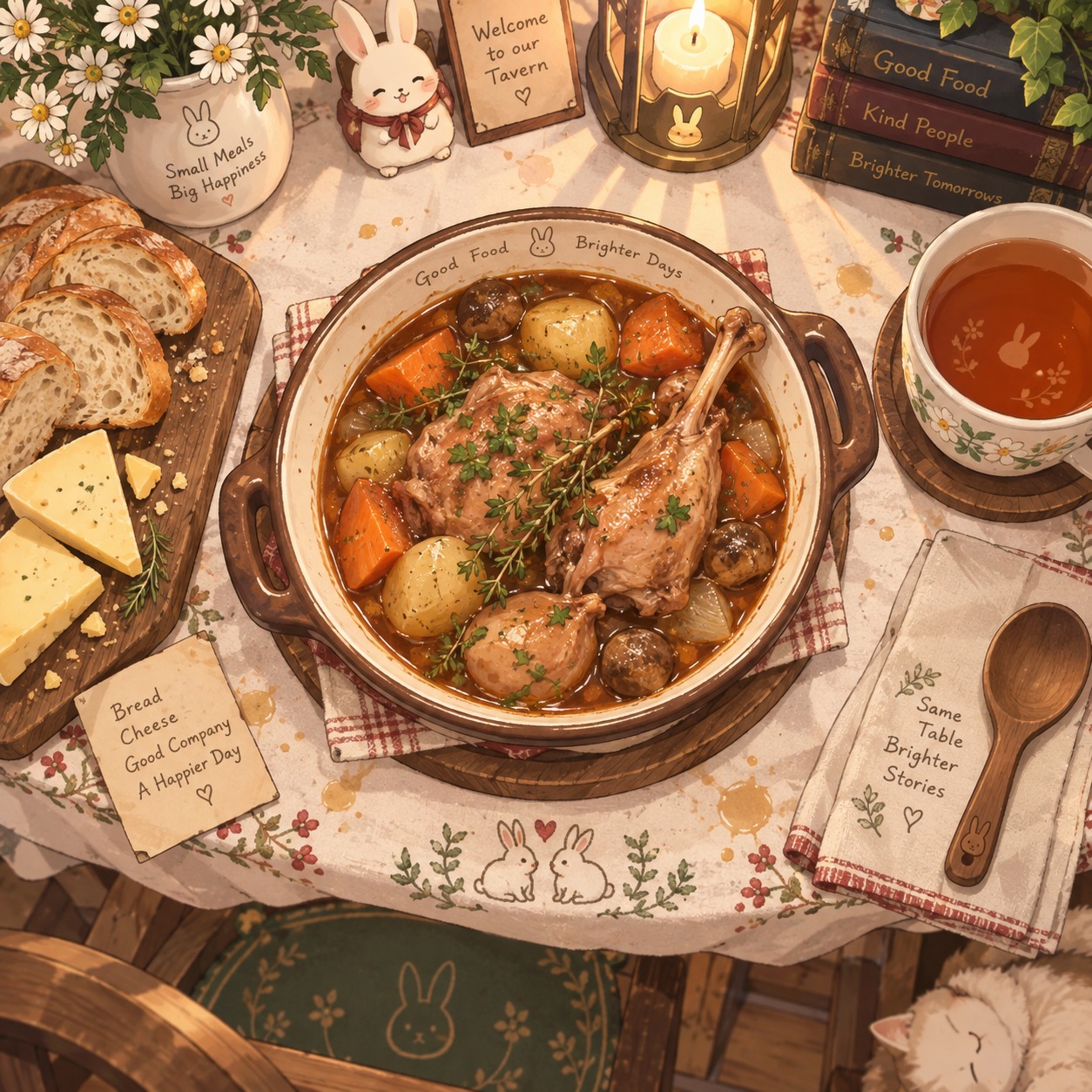 The Rabbit Stew artwork