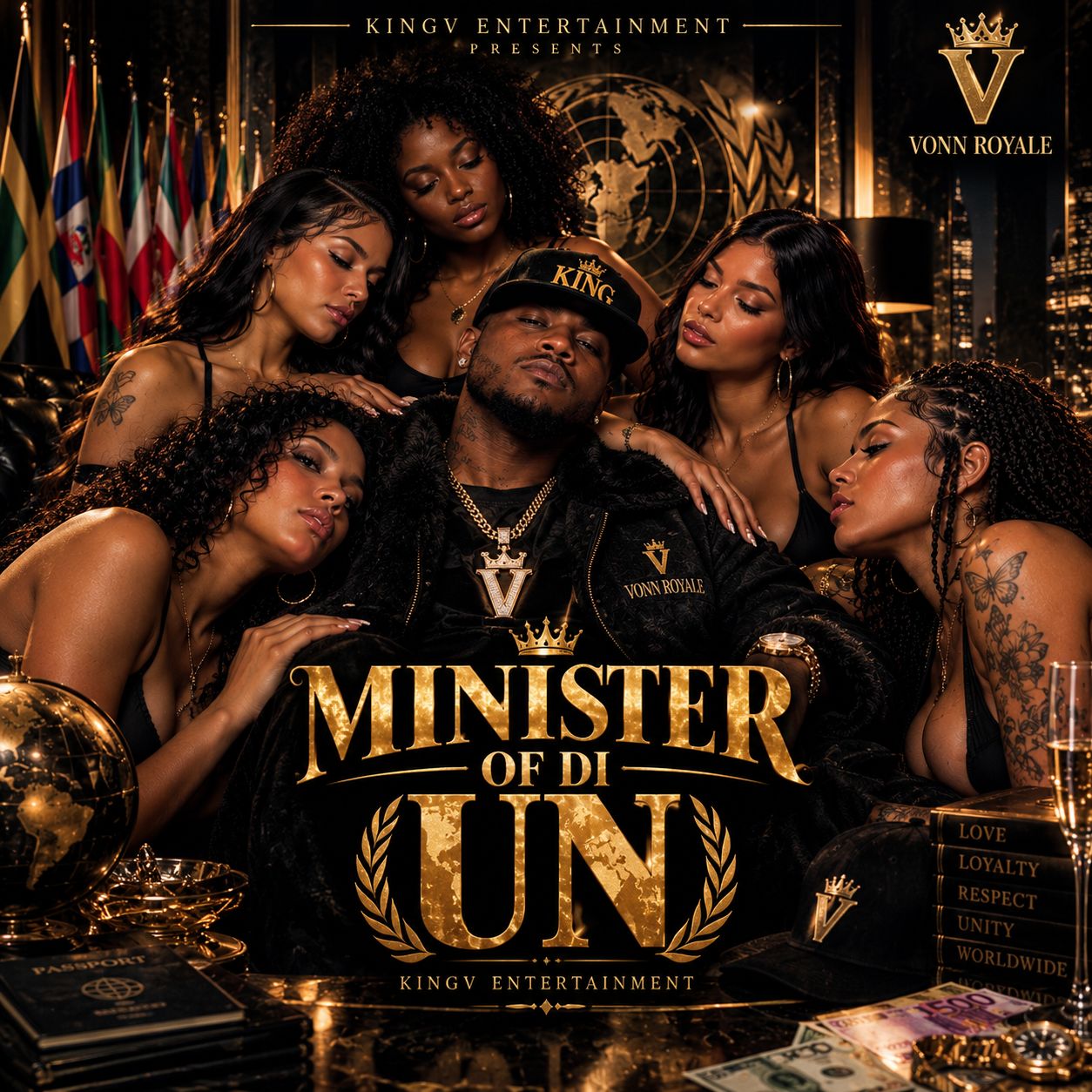 Minister of the UN - KingV artwork