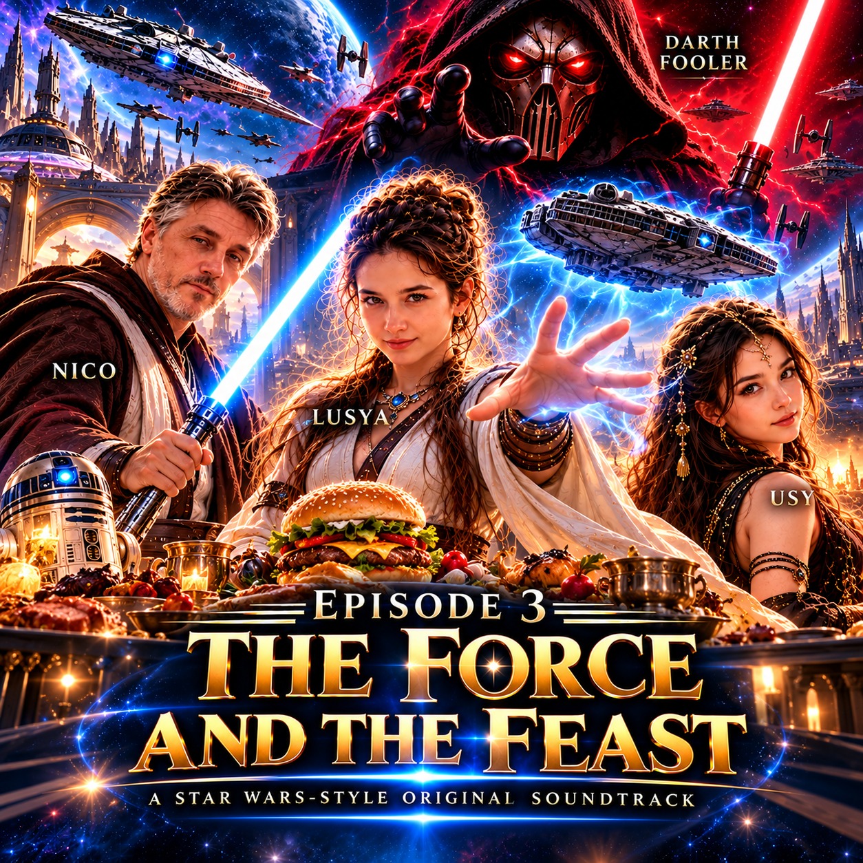 EPISODE 3  —The Force And The  Feast artwork