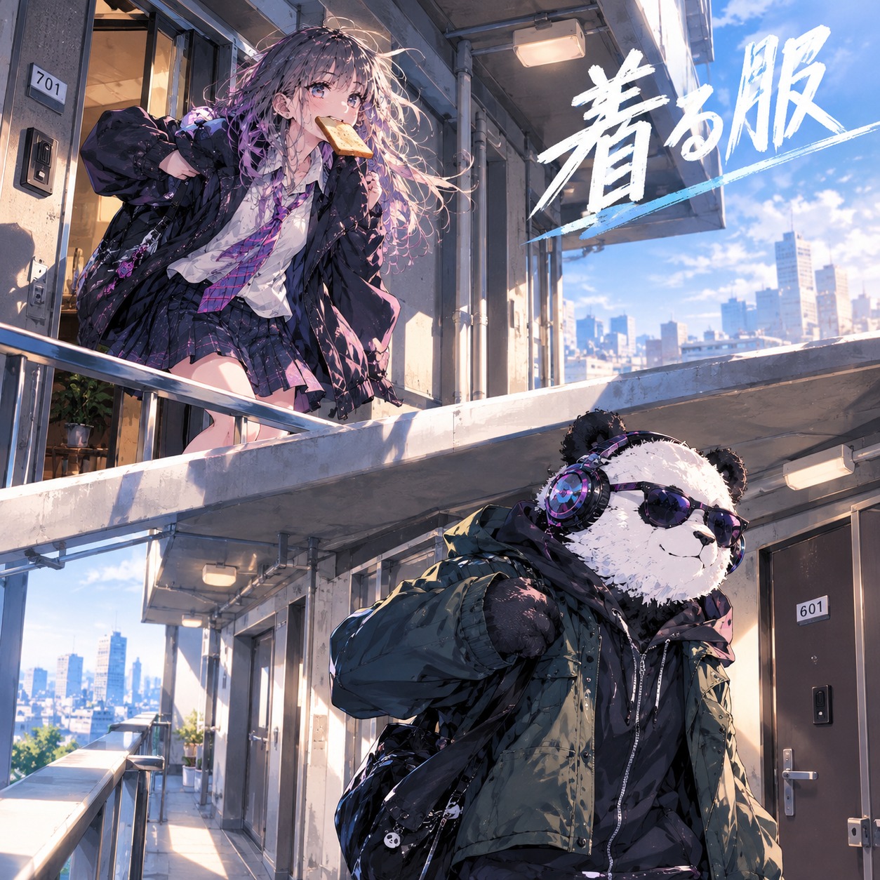 着る服　#おされさんめ #じゃんぐる村 artwork