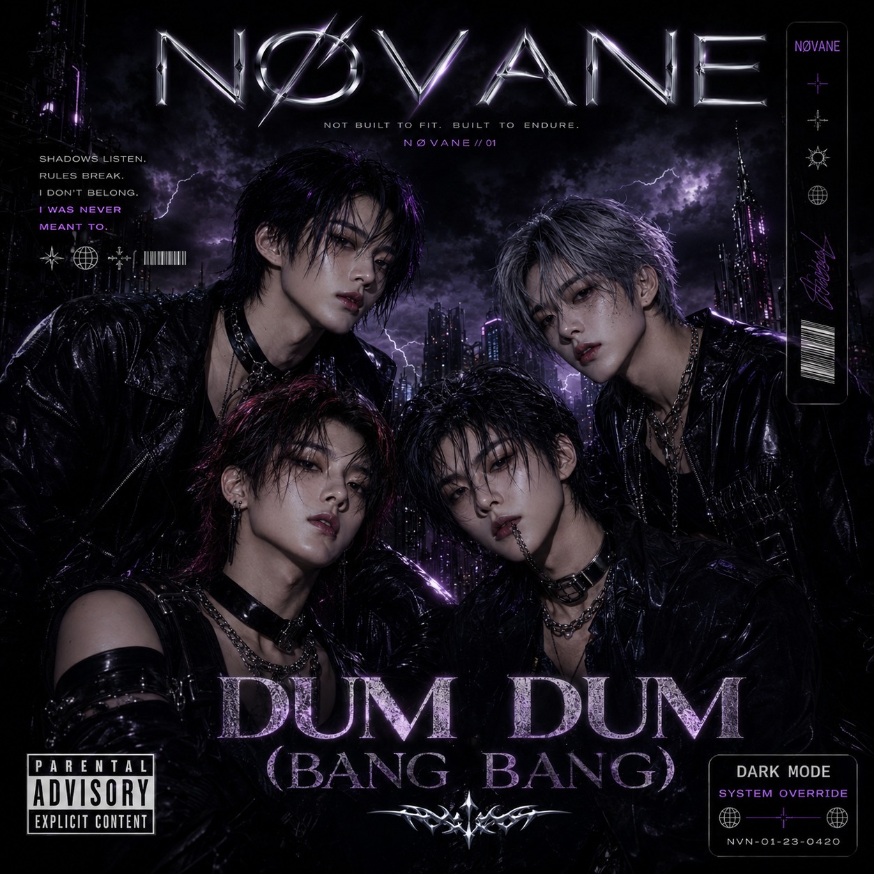 NØVANE - DUM DUM (BANG BANG) Remix artwork
