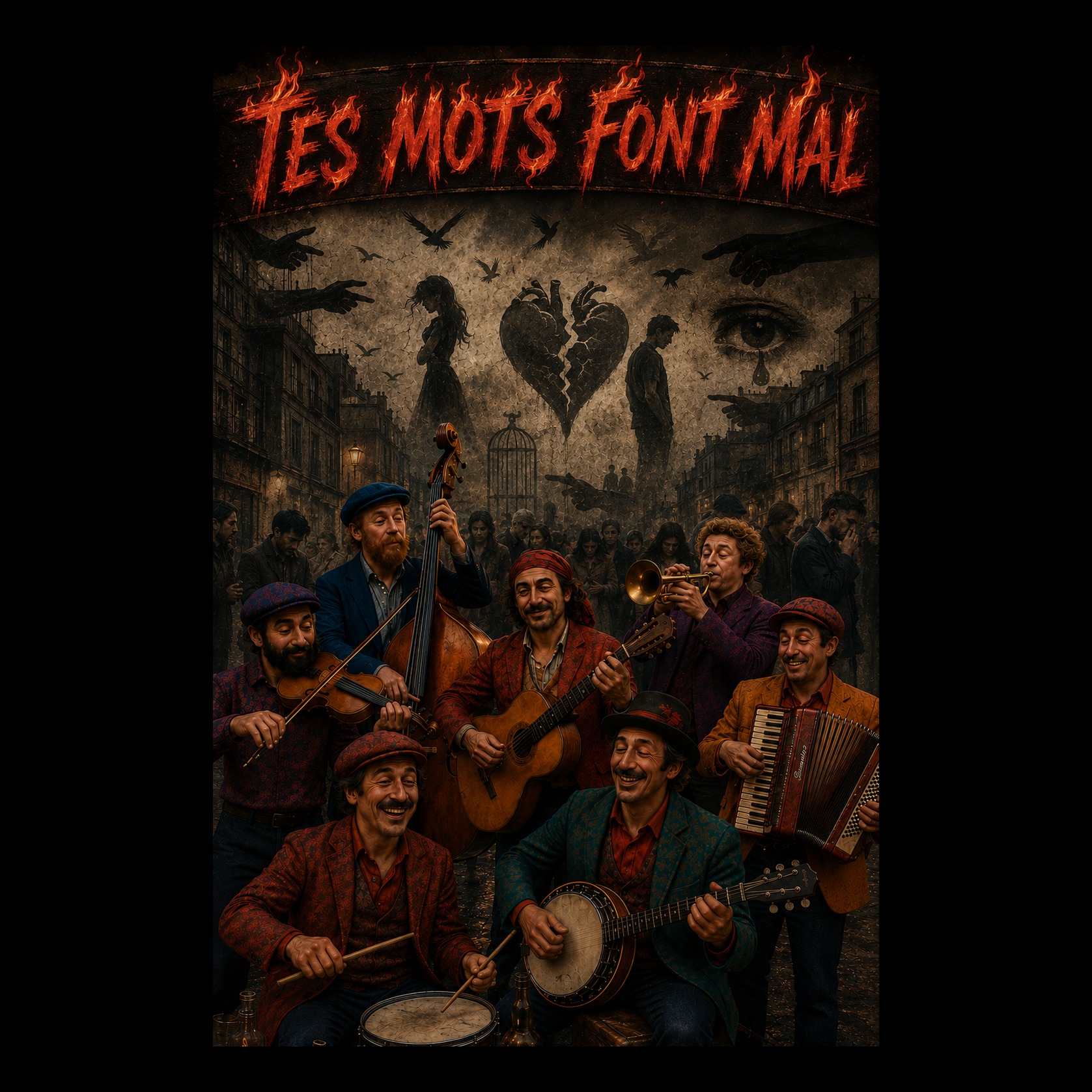 Les frères Du Vent - Tes mots font mal artwork