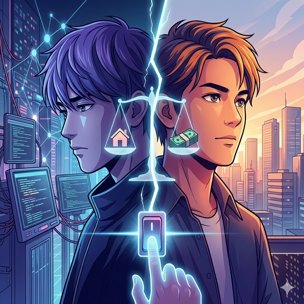 天秤の針 (Balance of the Future) artwork