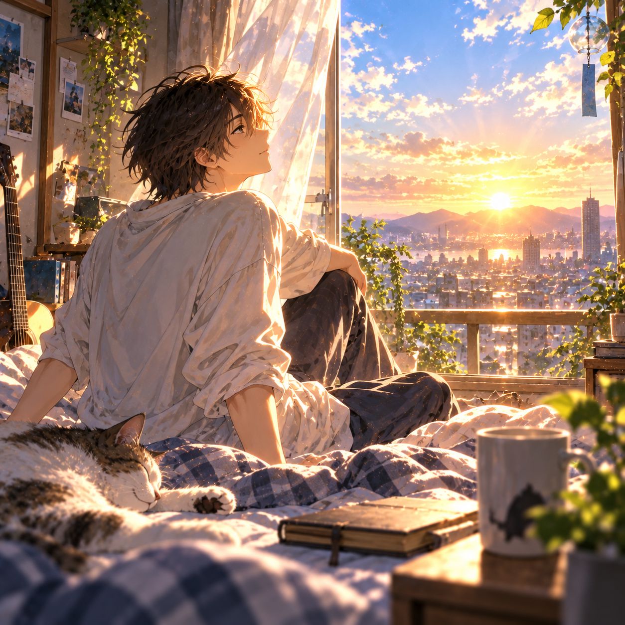 朝は君を待たない artwork