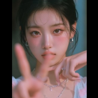 ☁️⋅♡ - 𝐘𝐨𝐮𝐧𝐠 & 𝐃𝐮𝐦𝐛 .ᐟ (어린 여자애) [KPOP] artwork