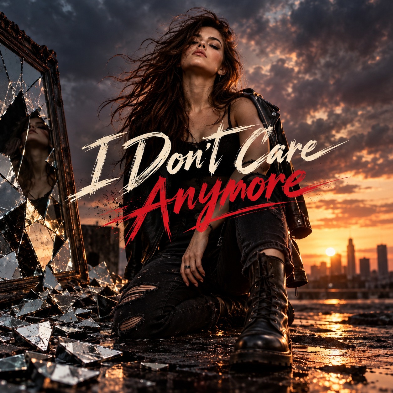I DON’T CARE ANYMORE artwork