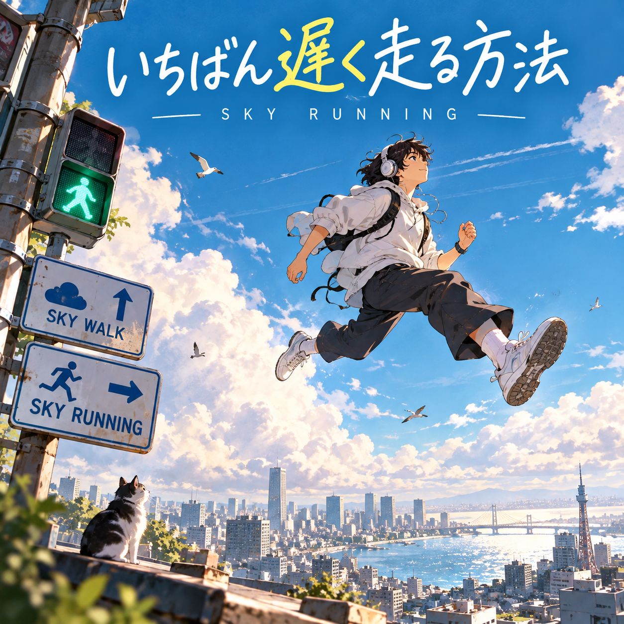 いちばん遅く走る方法 — SKY RUNNING artwork