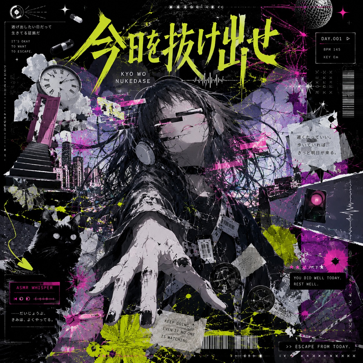 今日を抜け出せ artwork