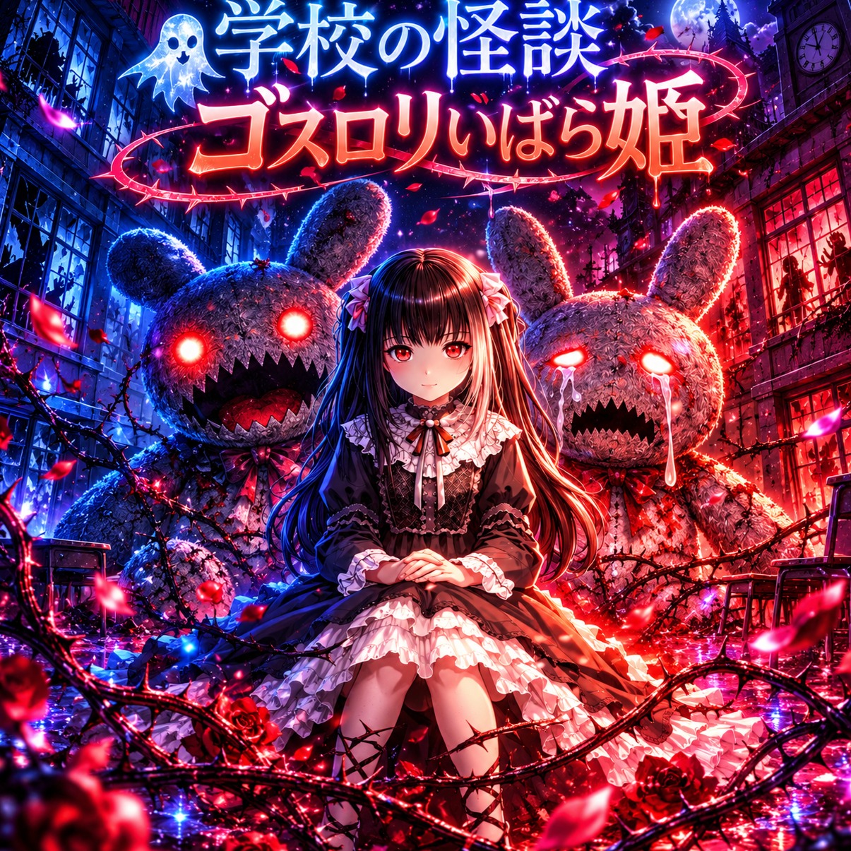 学校の怪談｜ゴスロリいばら姫 #おされさんめ artwork
