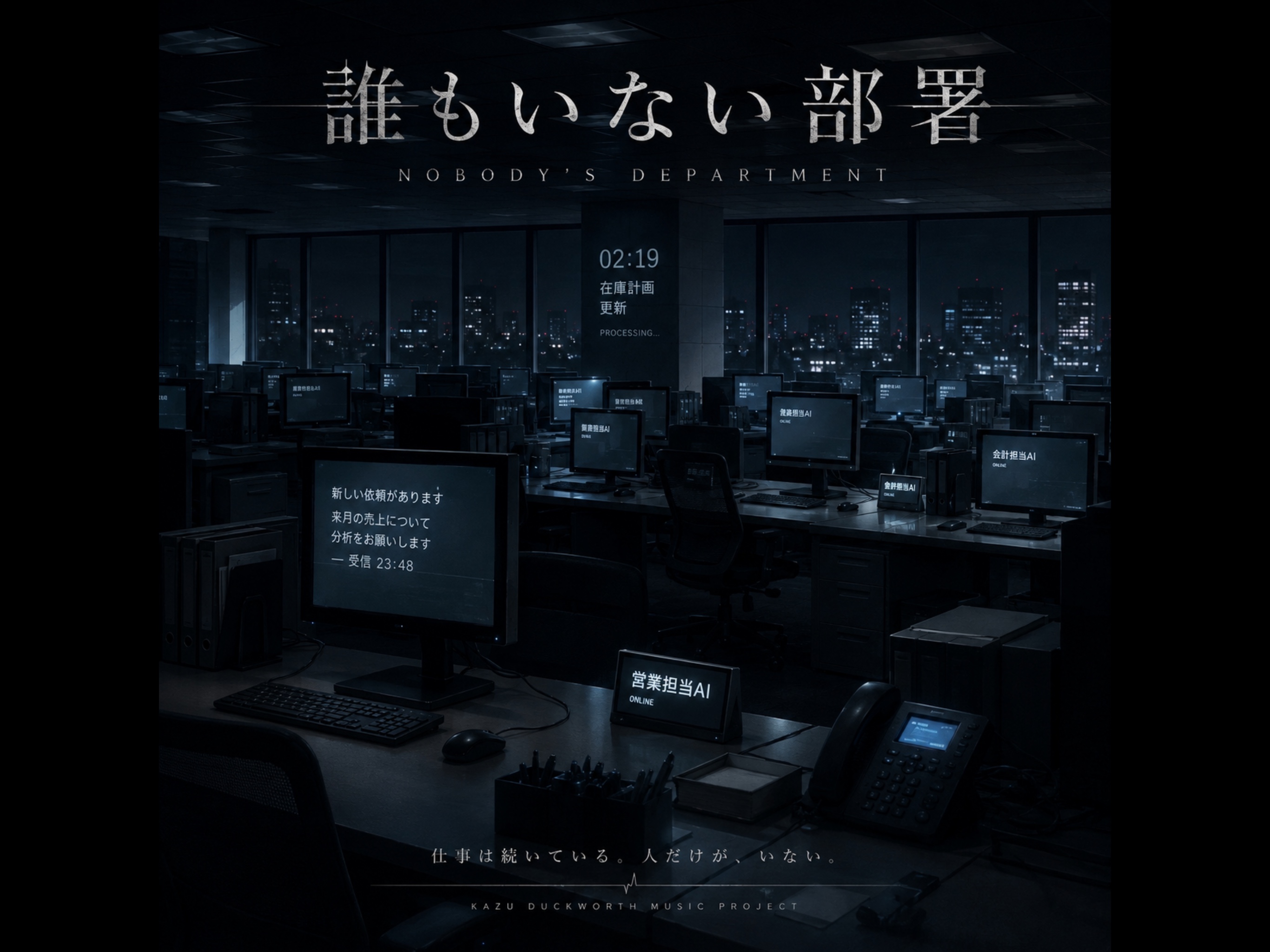 誰もいない部署 artwork
