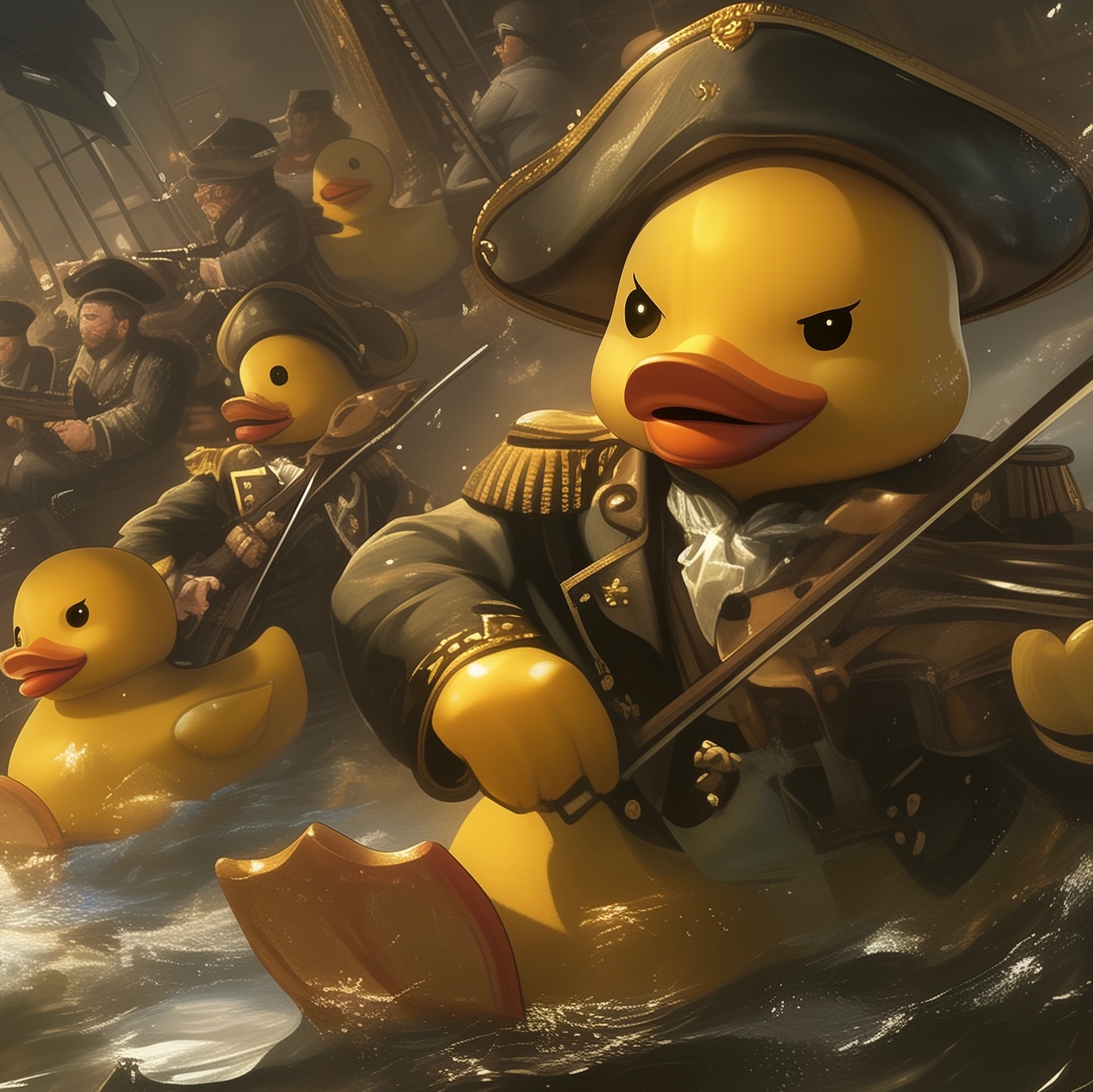 Rubber Duck and Friends by puffinsarecooltoo Suno