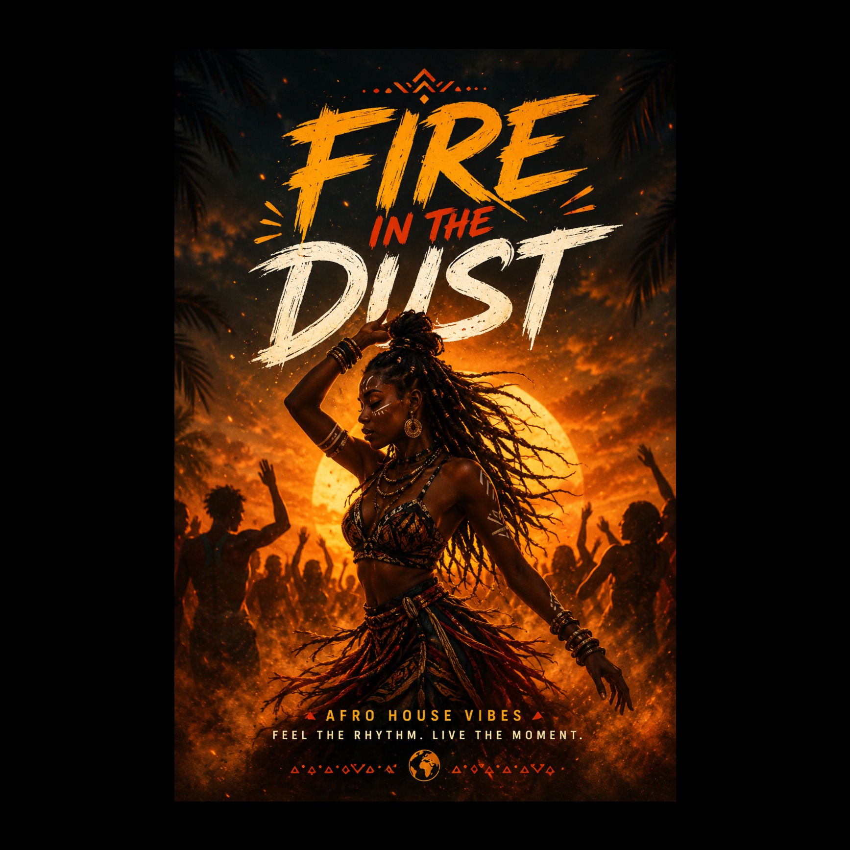 FIRE IN THE DUST artwork