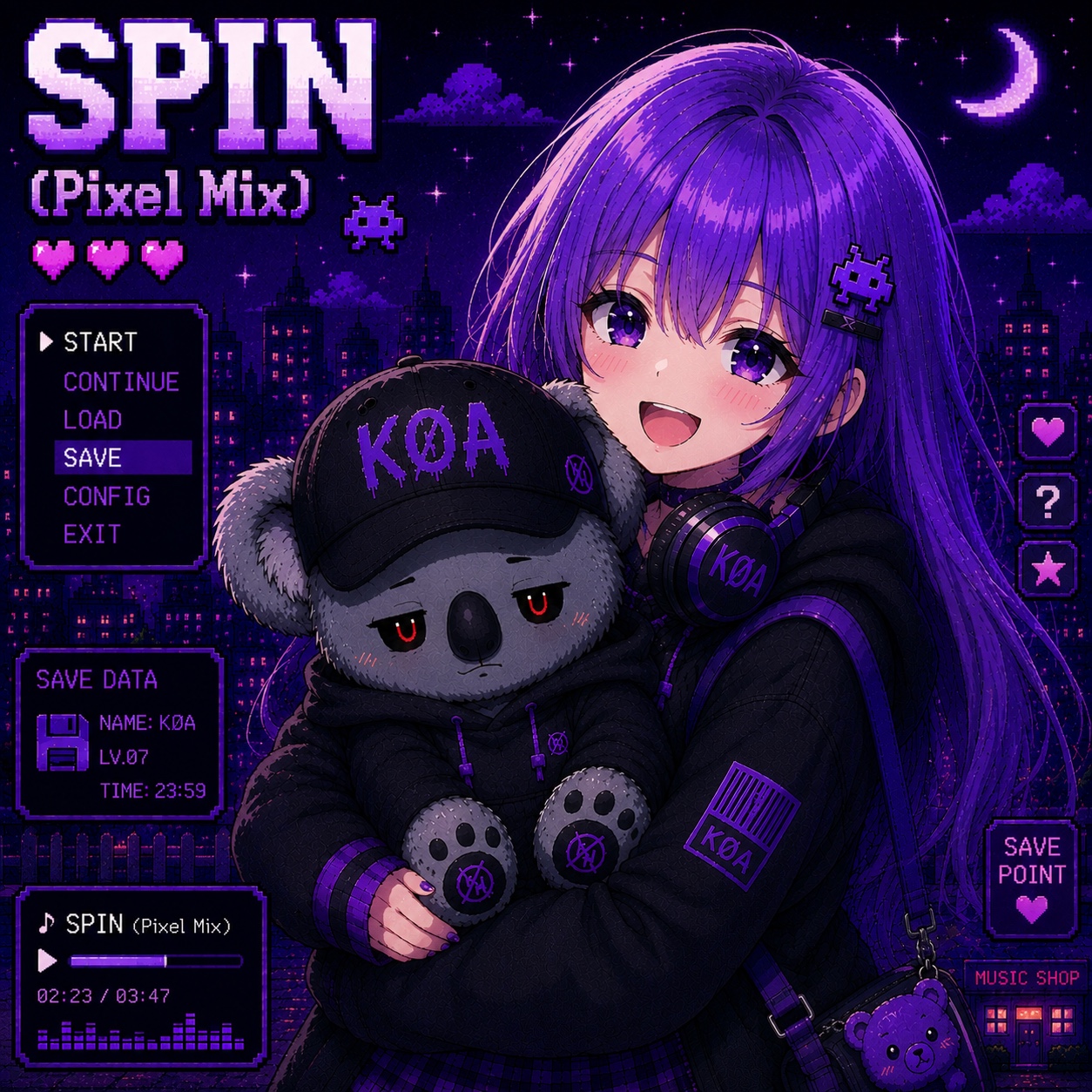 SPIN（Pixel mix） artwork