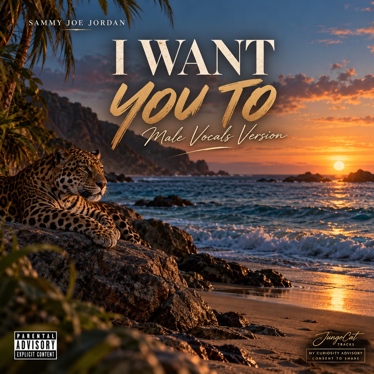 I WANT YOU TO (male vocals version) artwork