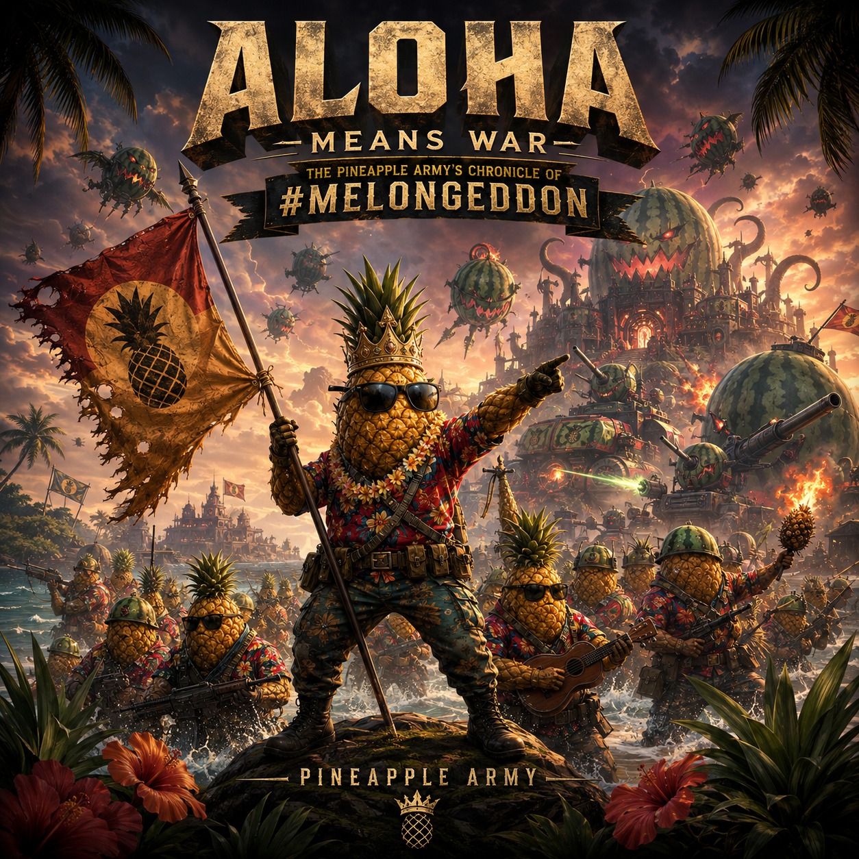 Aloha Means War artwork
