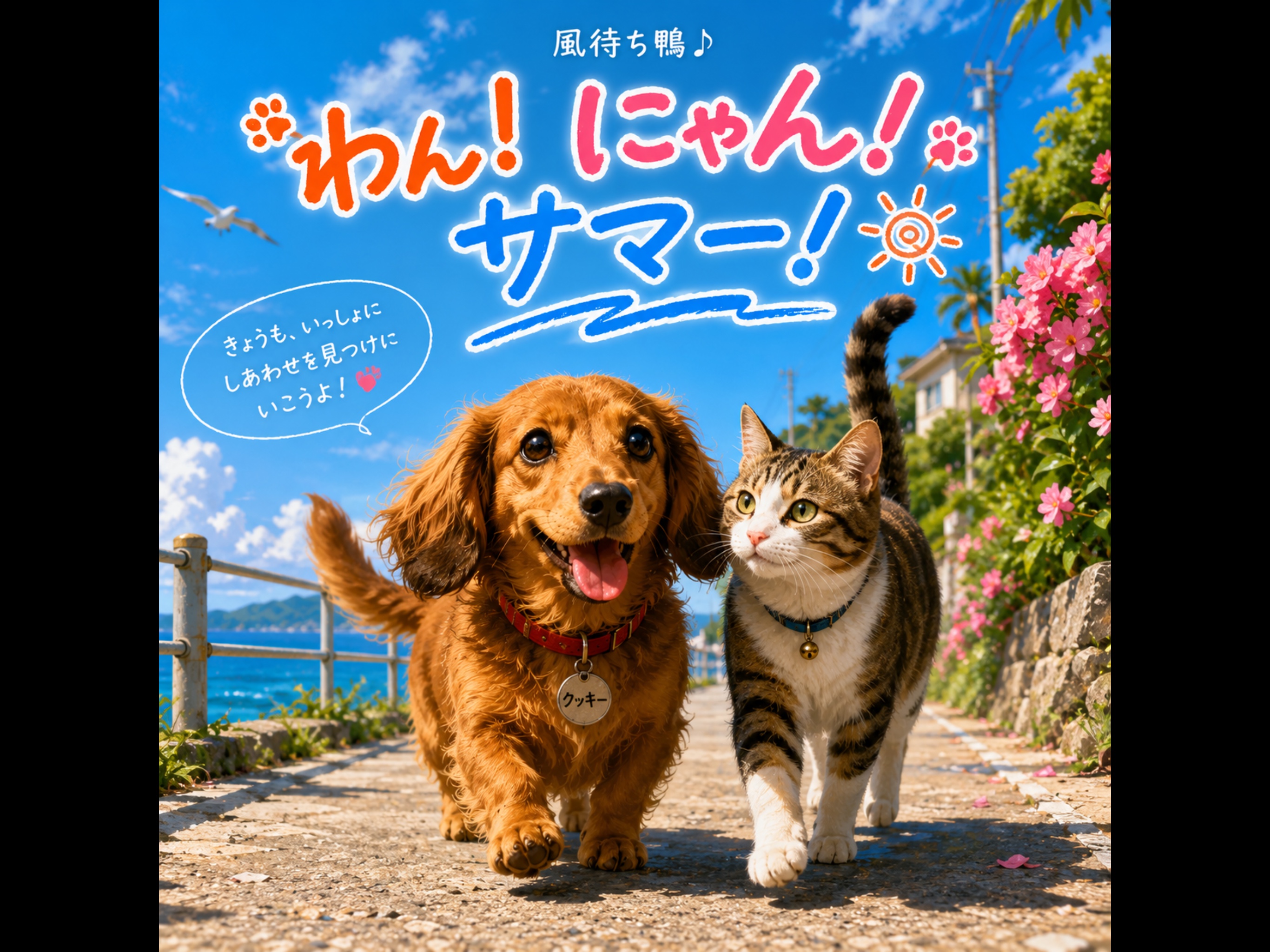 わん！にゃん！サマー！ artwork