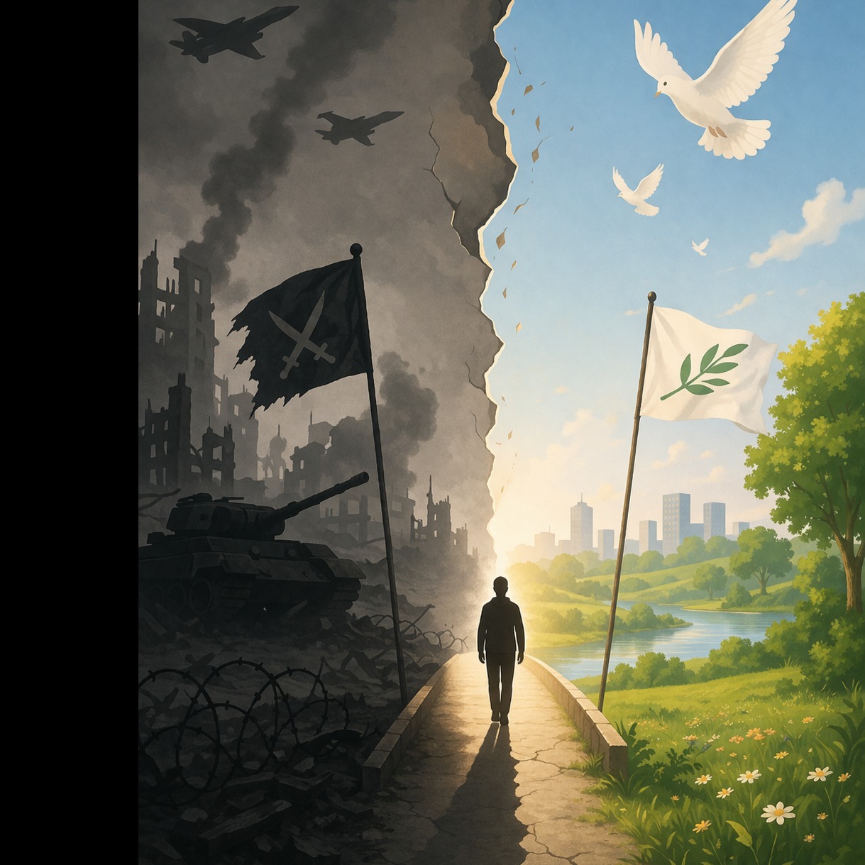 We only want Peace artwork