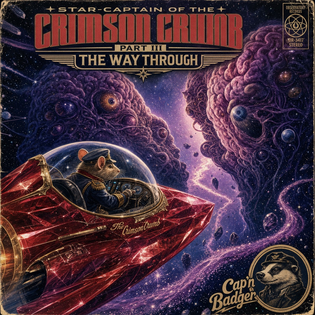 Star-Captain of the Crimson Crumb..Part lll..(The Way Through). artwork