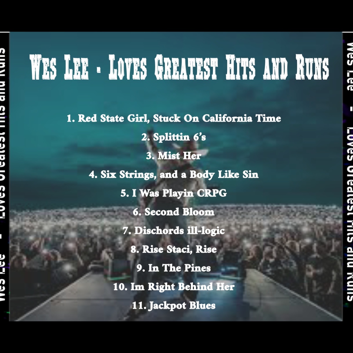 Image for Wes Lee -  Loves Greatest Hits and Runs