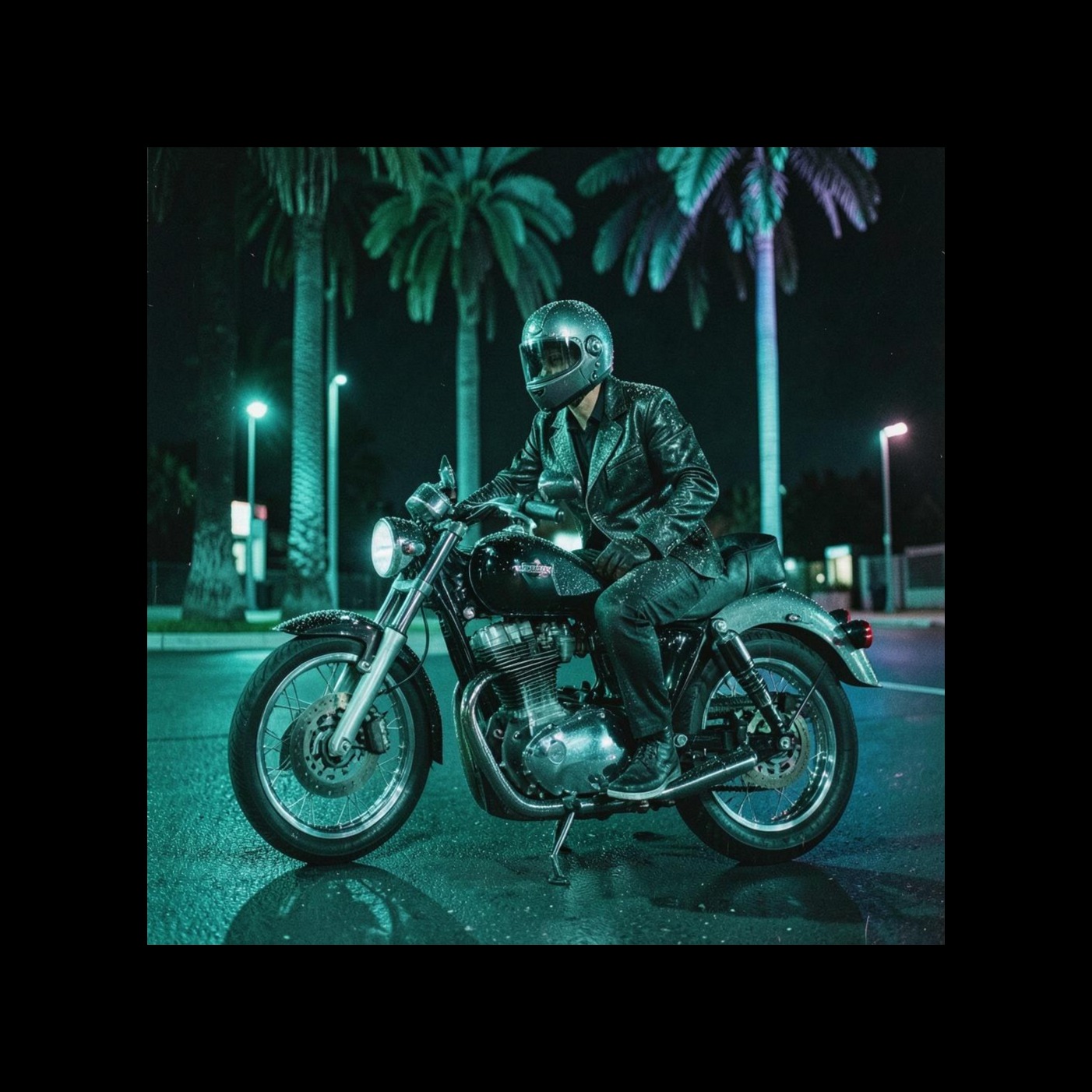 Motorcycle Suit (Turtleneck cover) artwork