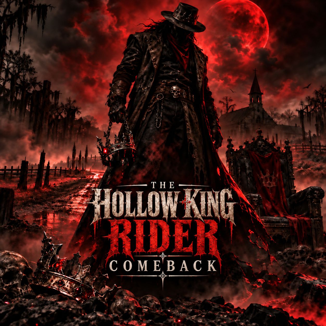 Old Hollow King Rider artwork